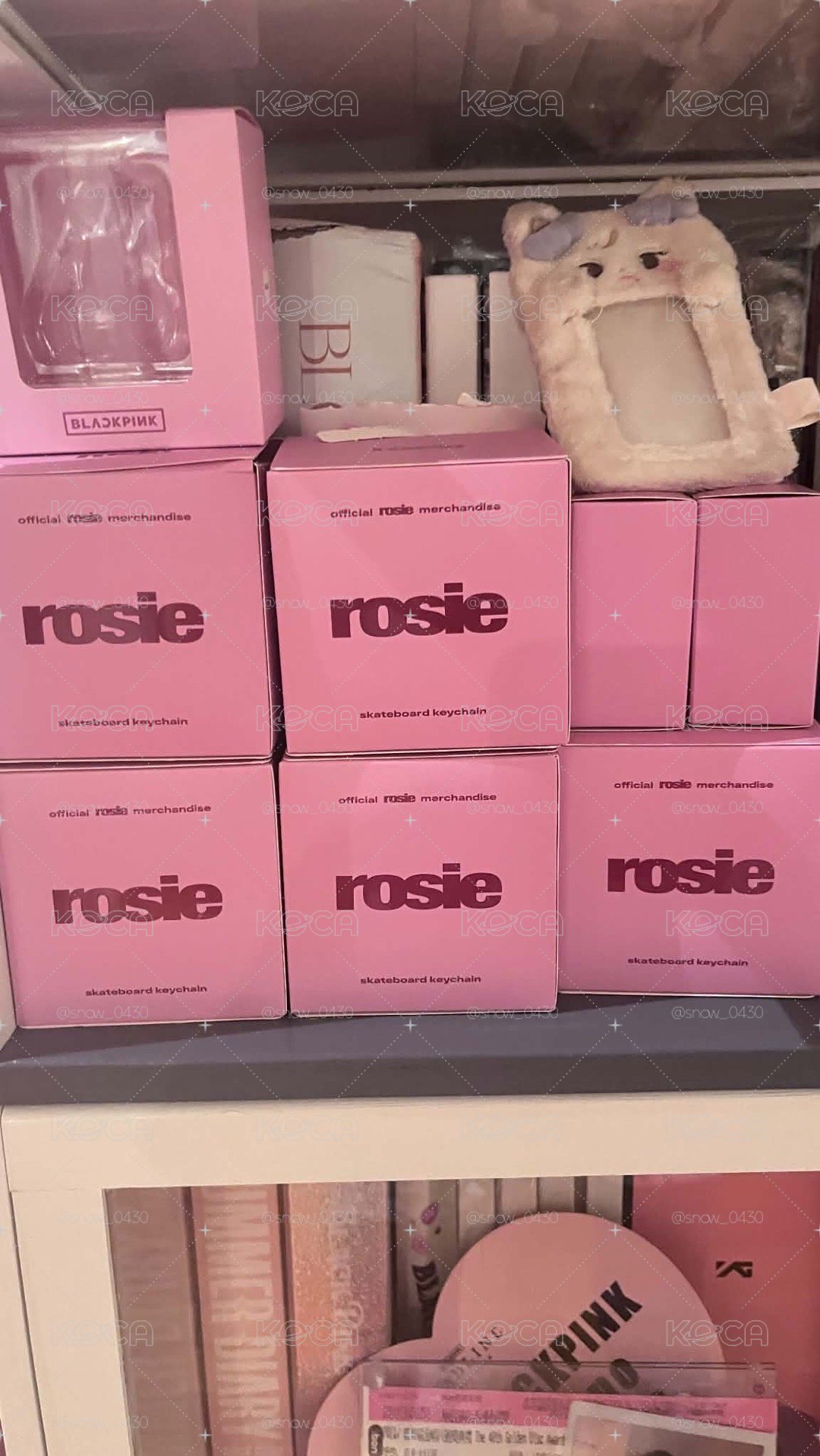 Rosie滑板造型鑰匙圈