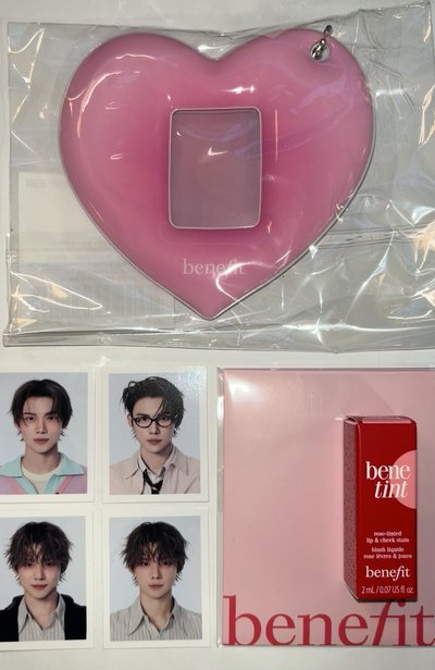 然竣benefit 代言證件照 卡套 小樣
