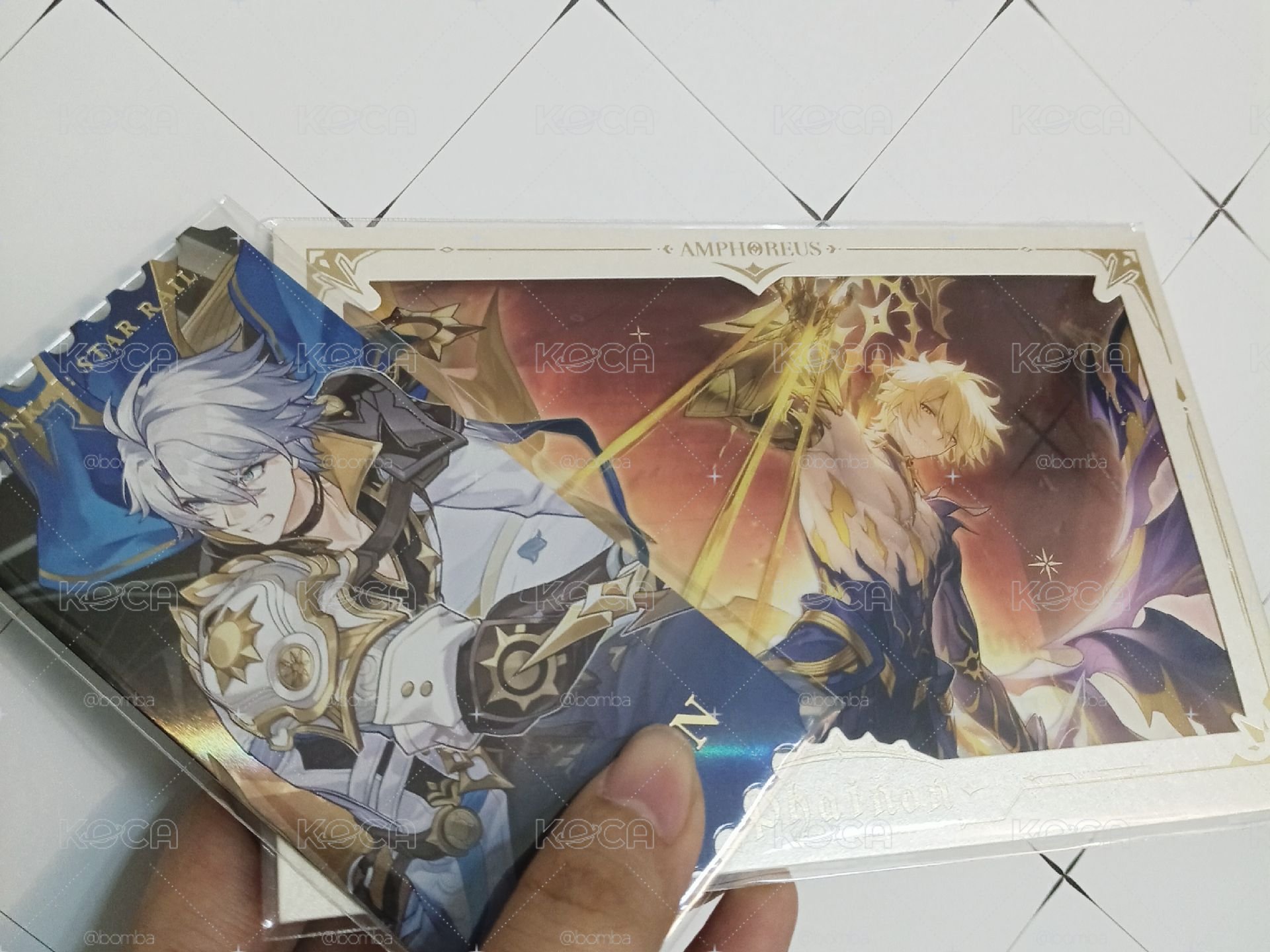 白厄鐳射卡+白厄仿膠片卡
