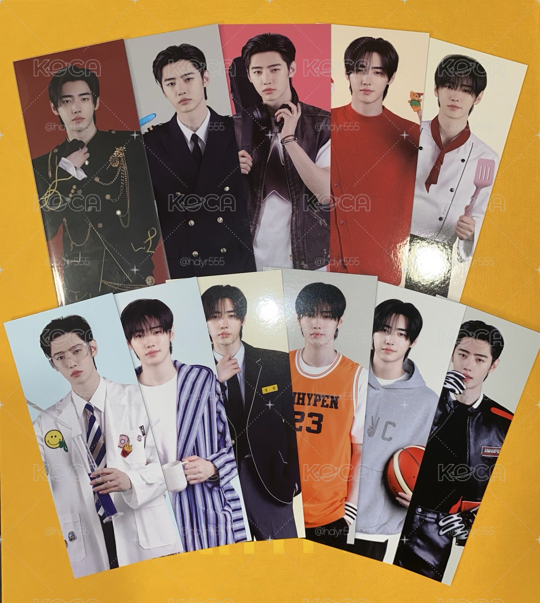 SUNGHOON ENHYPEN WORLD 固配書籤
