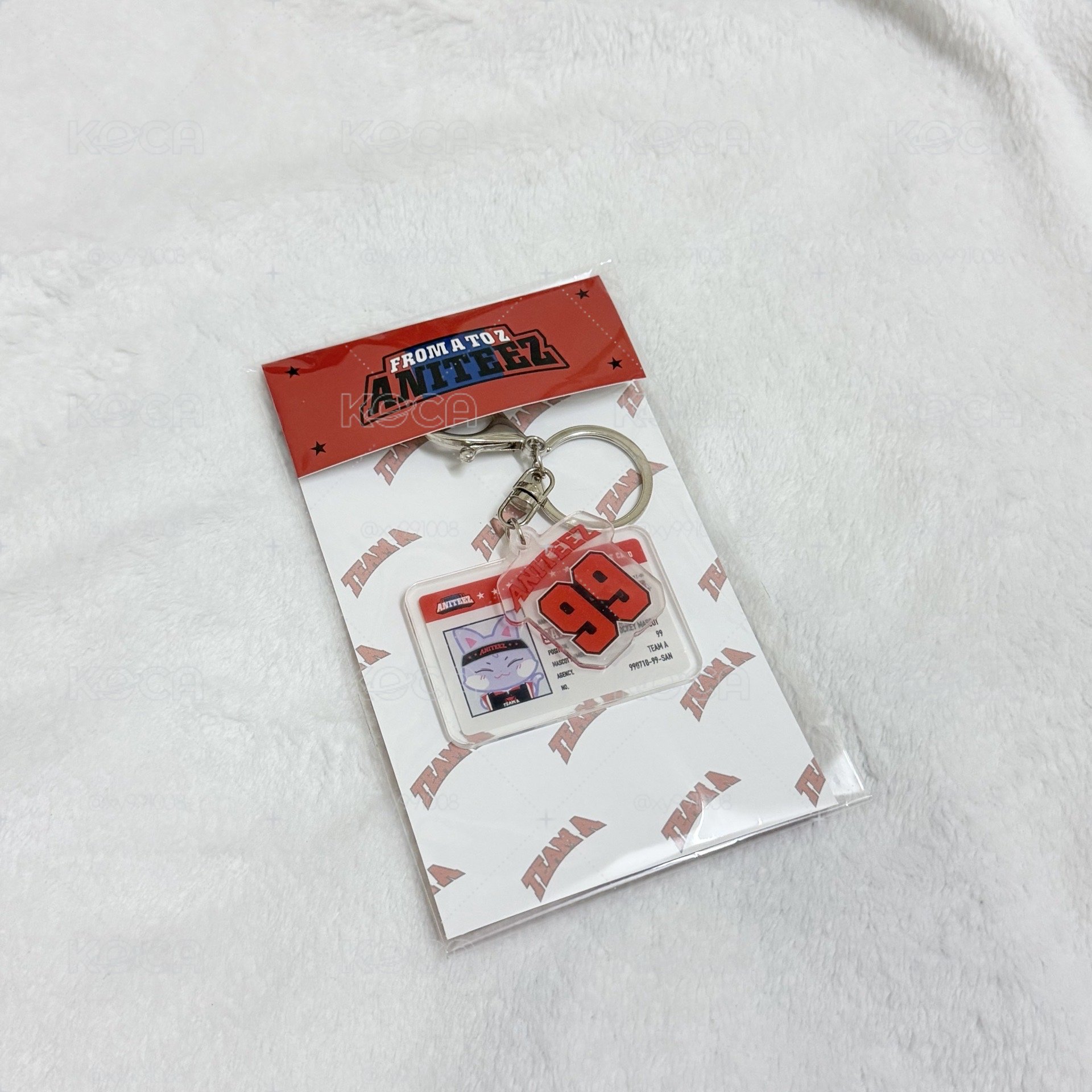 ATEEZ 崔傘 傘德鑰匙圈
