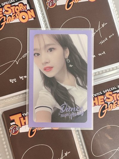 TWICE SANA Summer Nights DTNA專輯卡