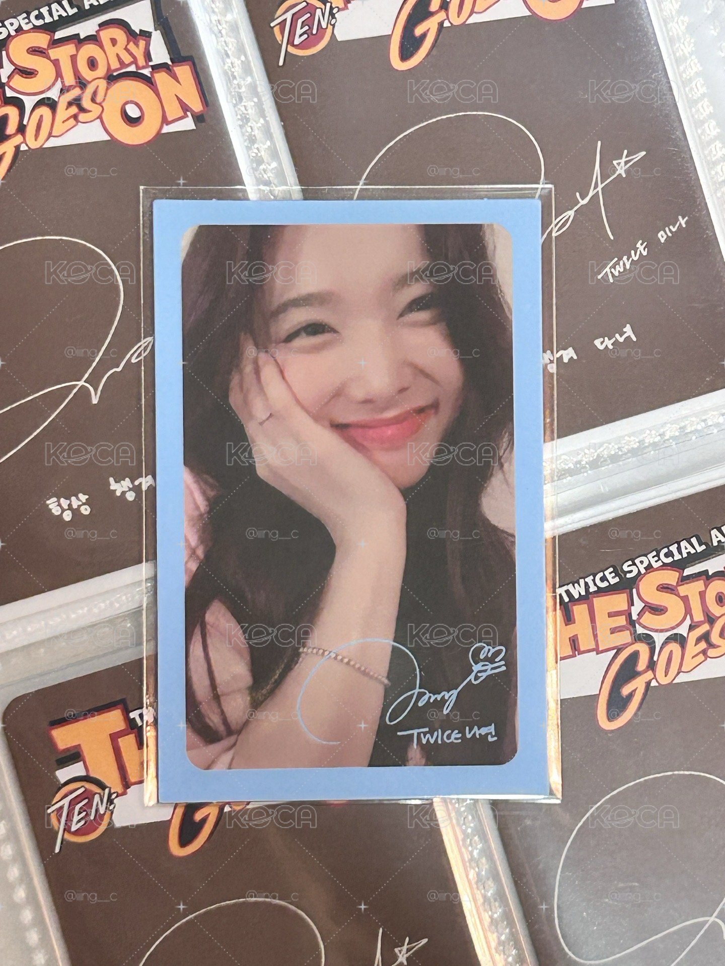 TWICE 娜璉 Summer Nights DTNA專輯卡
