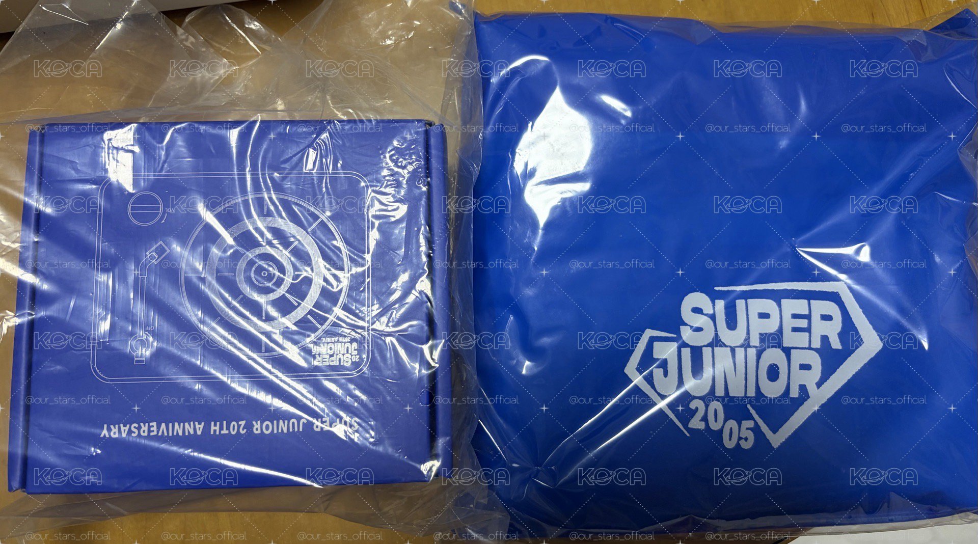 （含卡）SUPER JUNIOR 藝聲 官方 20th Anniversary 20週年 藍牙喇叭 雨衣
