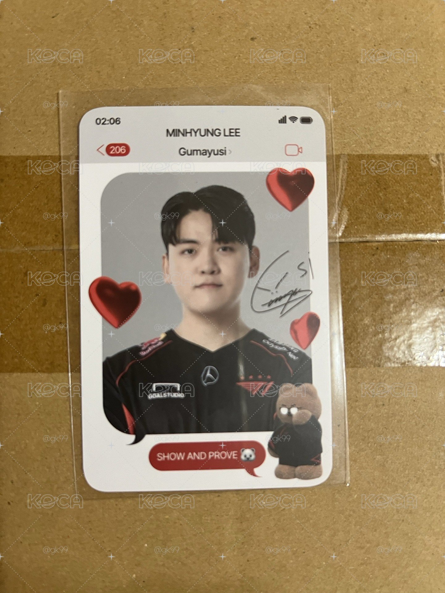 T1 Earp小卡Guma