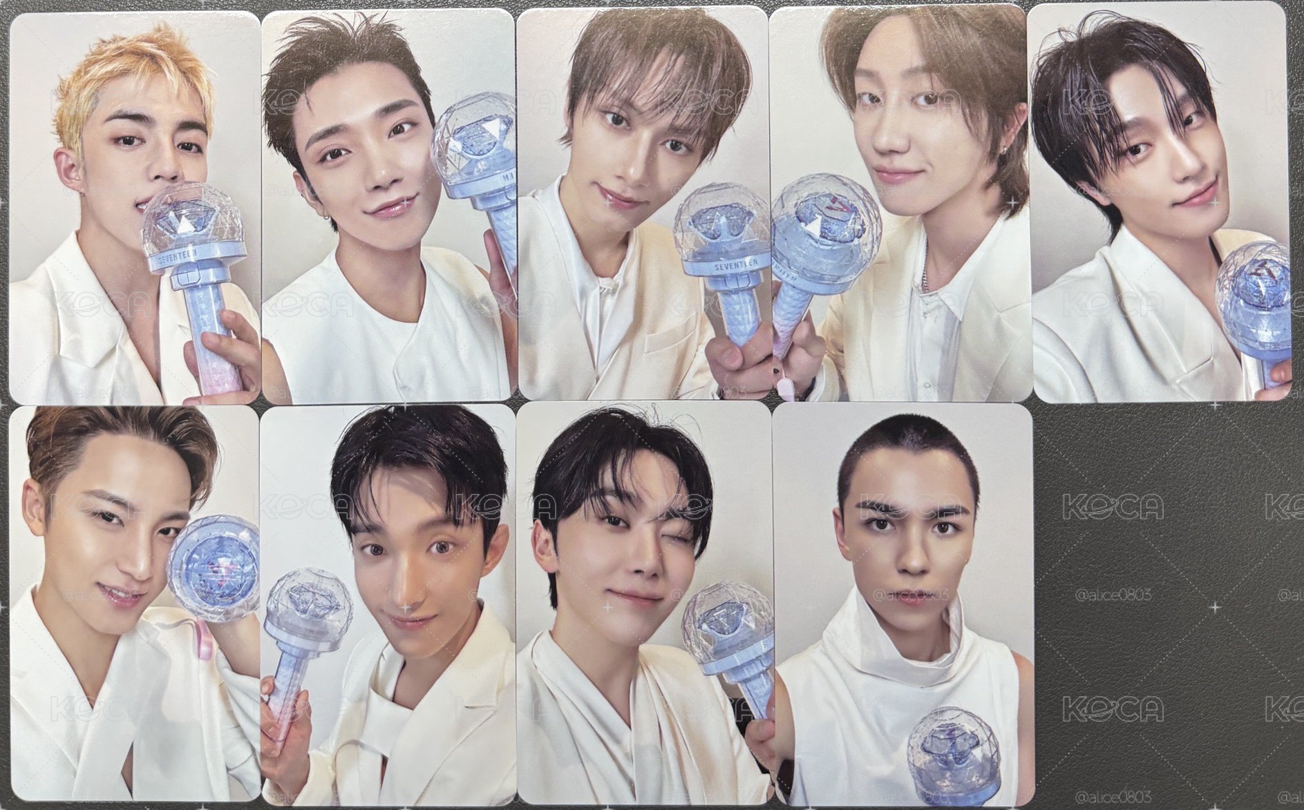 Seventeen NEW_安可 克拉粽 需上❤️帶下💙 下💙可單帶