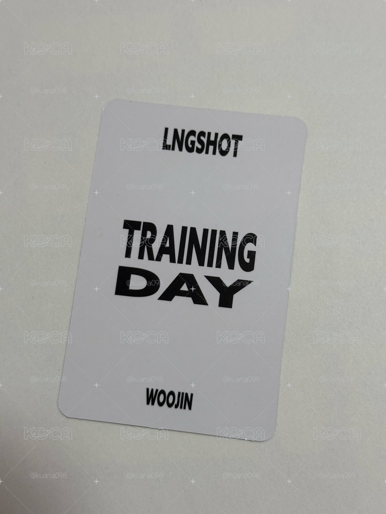 Training Day EP 專輯卡 宇津