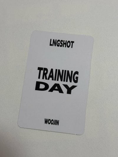 Training Day EP 專輯卡 宇津