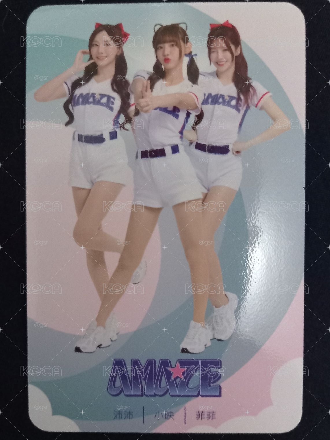 CT AMAZE 代言卡