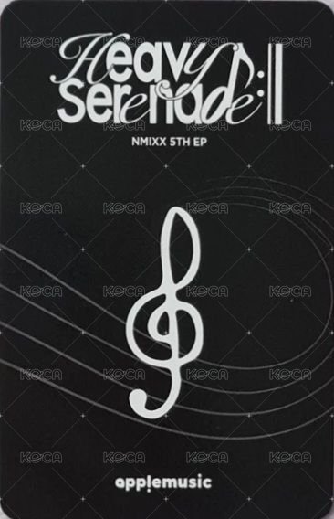 Heavy Serenade am A 特典卡 手繪卡背 背面