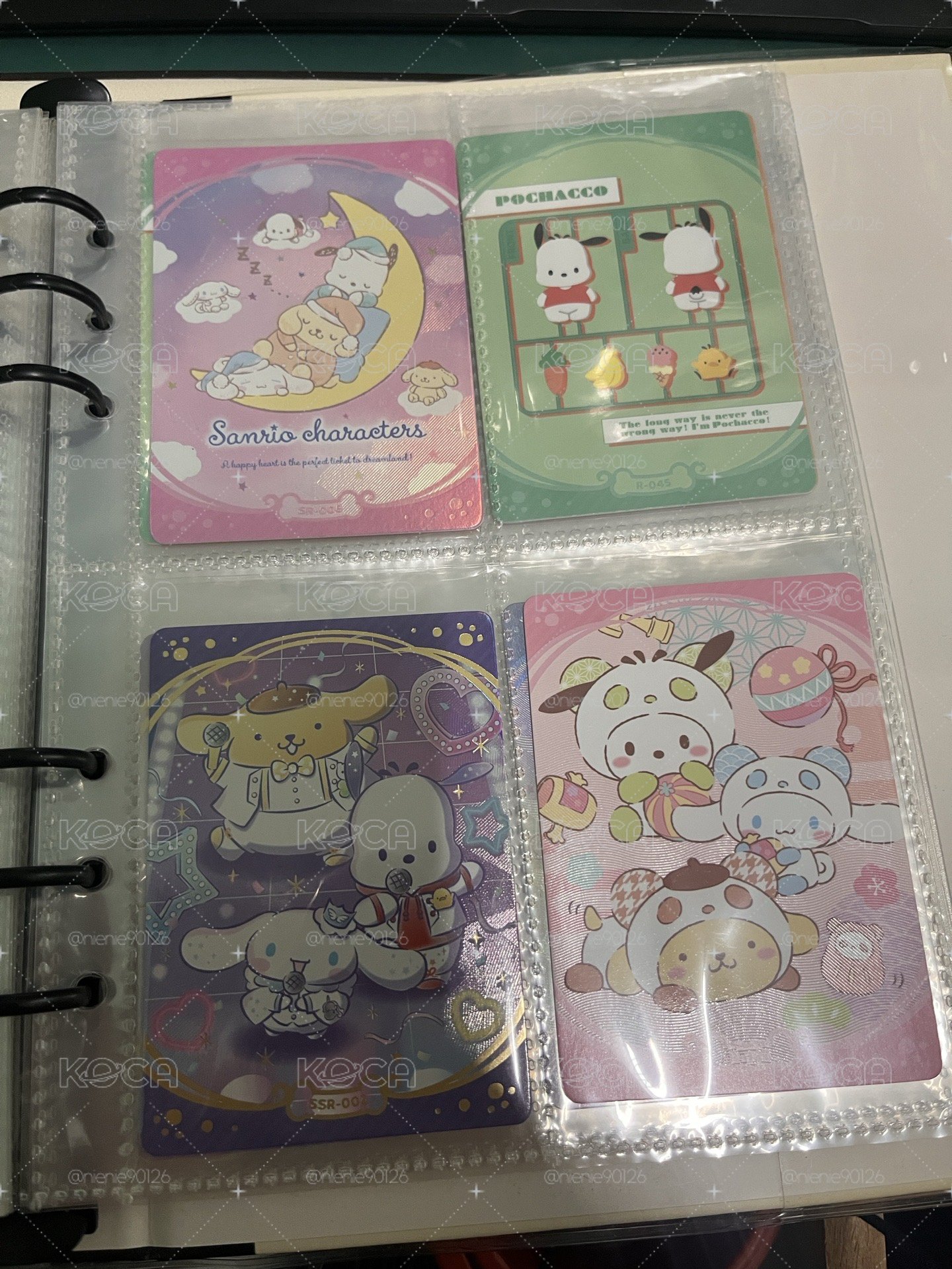 三麗鷗狗狗朋友卡包卡