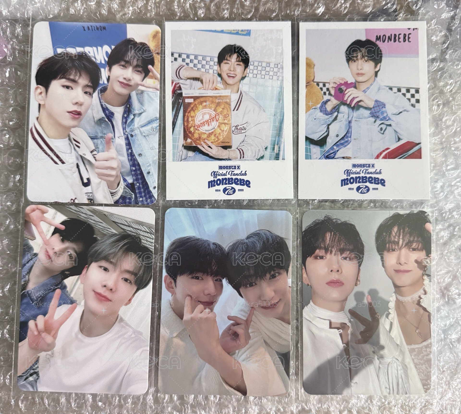 Monsta x 保bro 雙人卡
