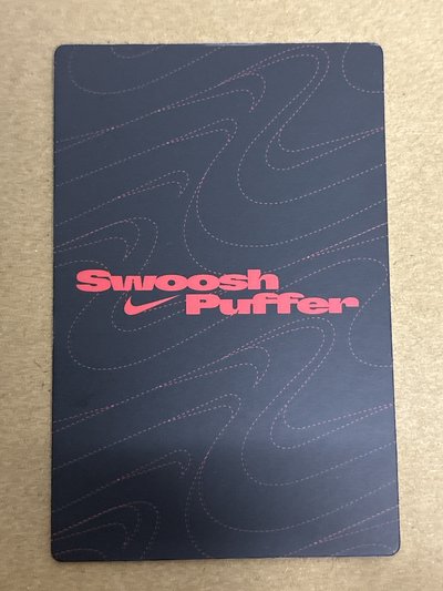 代言卡 NIKE Swoosh Puffer