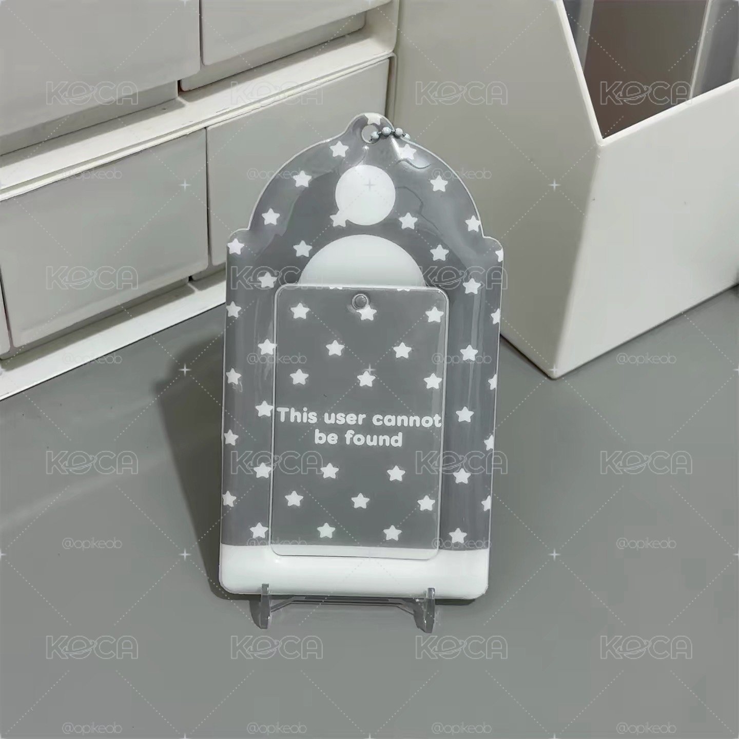 灰色星星卡套