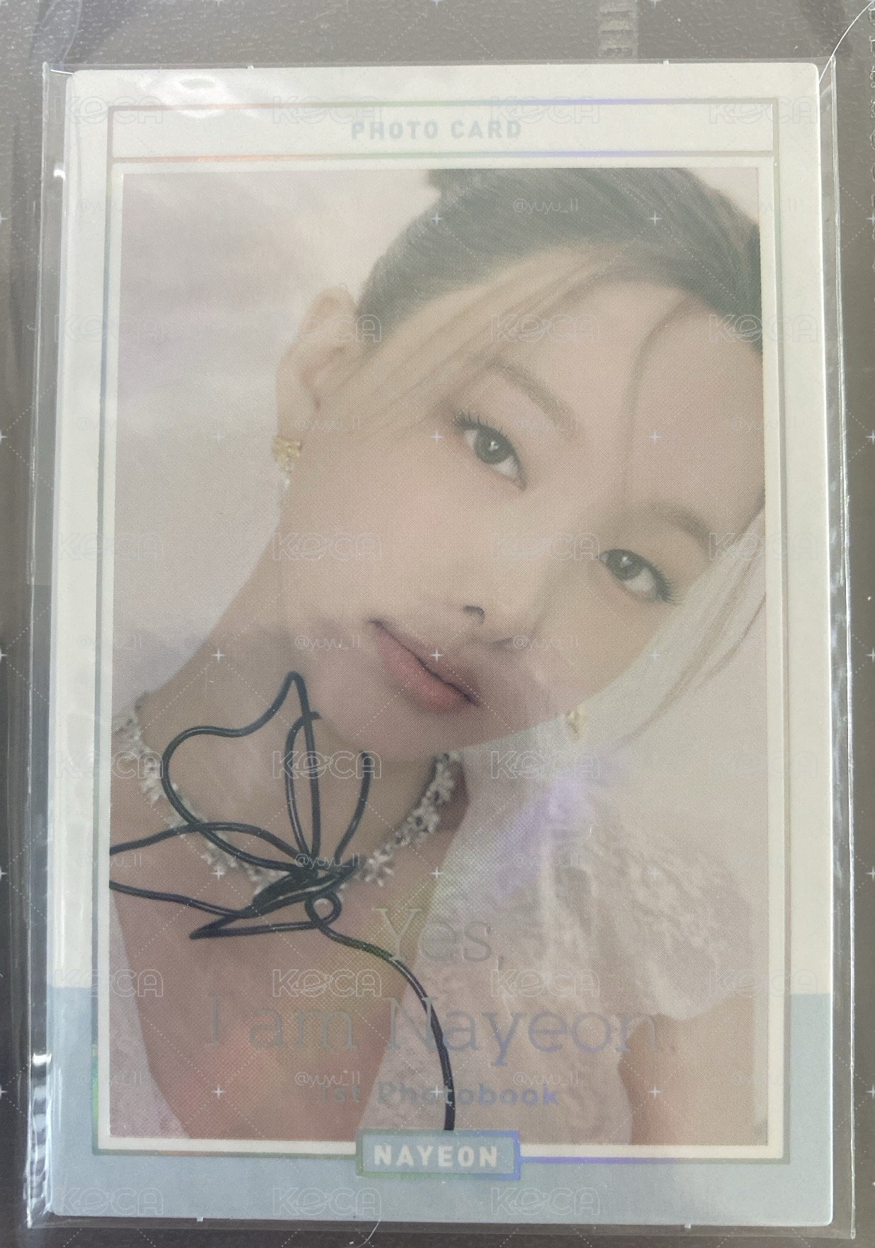 YES,I AM 周邊卡 NAYEON