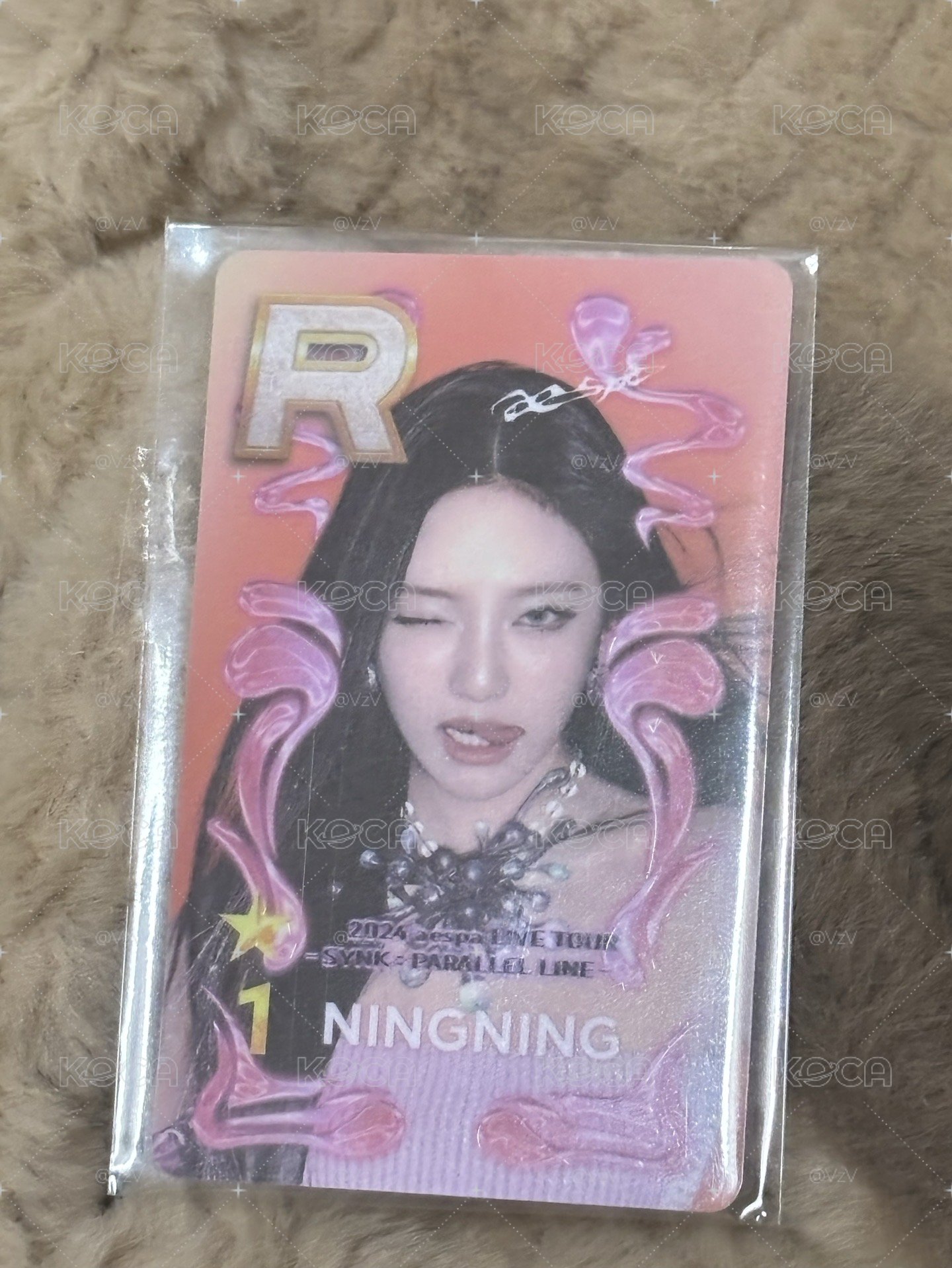 二巡 首爾場 遊戲卡 寧(pvc材質易有廠損，一率默認有損）