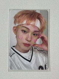迷三專卡 臉頰愛心
