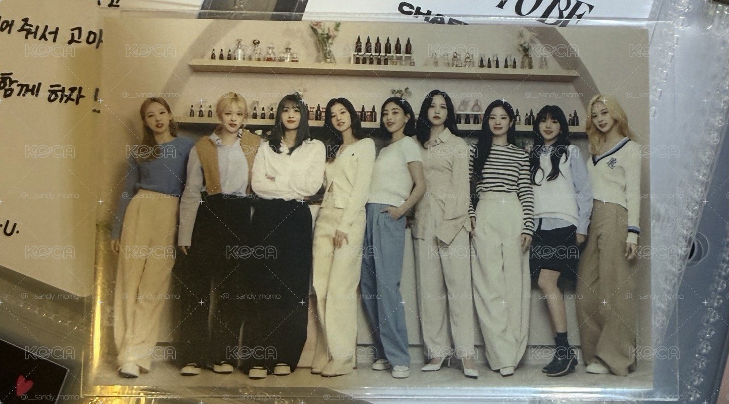 TWICE 團卡 小分隊