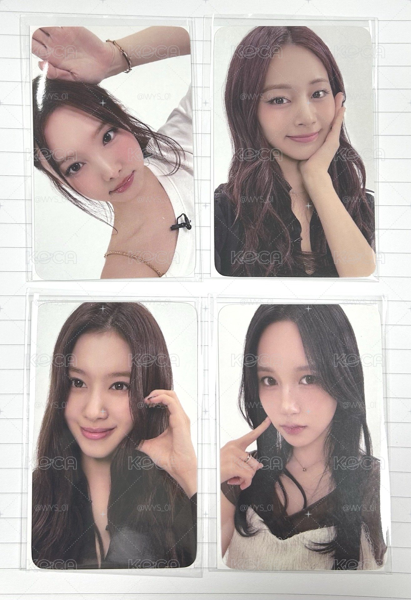 現貨 TWICE 正規四 fans 特典卡 4張