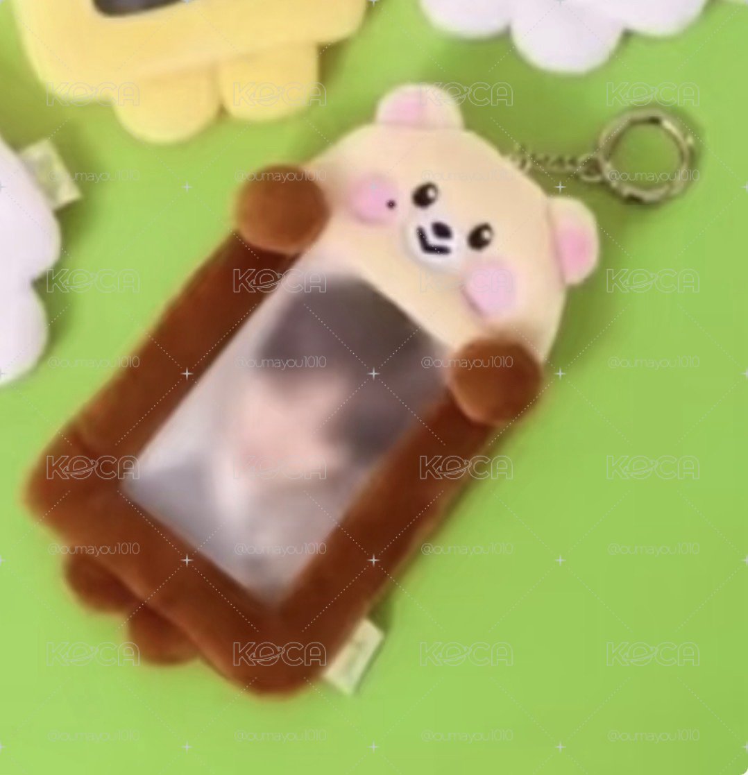 bamjji抱枕+吊飾娃+卡套