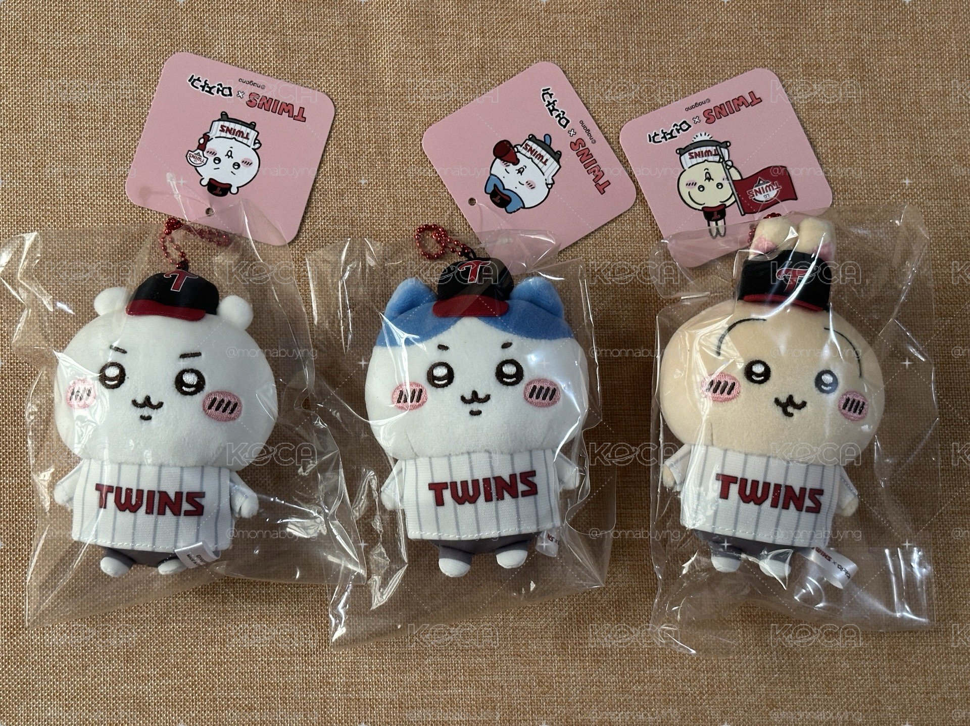 吉伊卡哇 TWINS 韓職 KBO聯名 吊飾