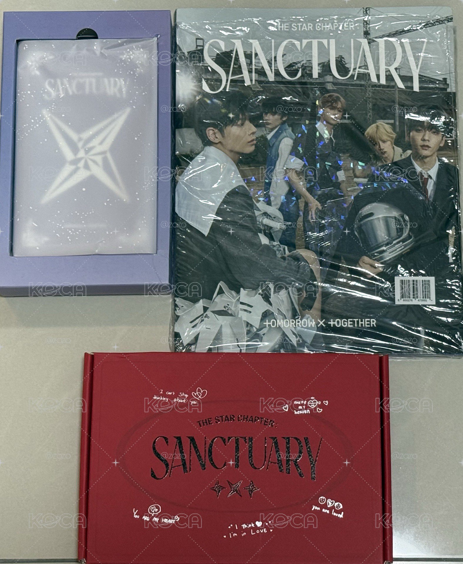 TXT The star chapter SANCTUARY 已拆全專