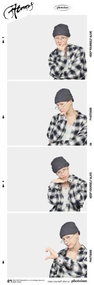 Atmos photoism 人生四格卡 / 拍貼 