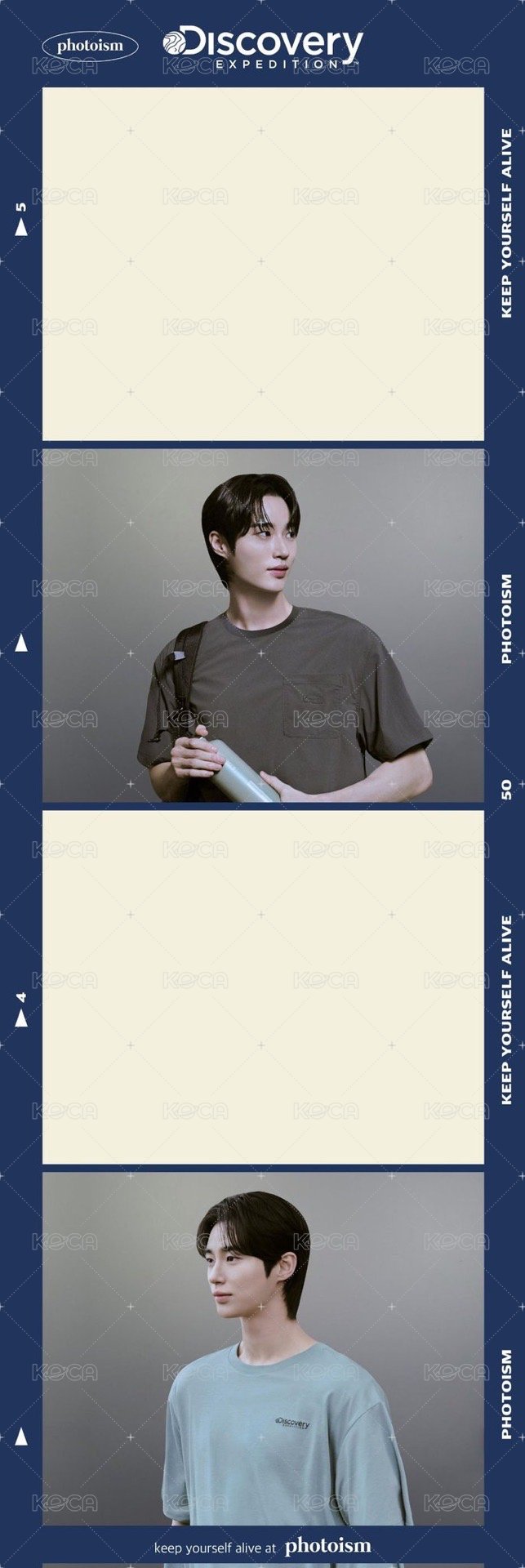 Discovery 人生四格卡 / 拍貼 快閃店限定 Photoism 背面