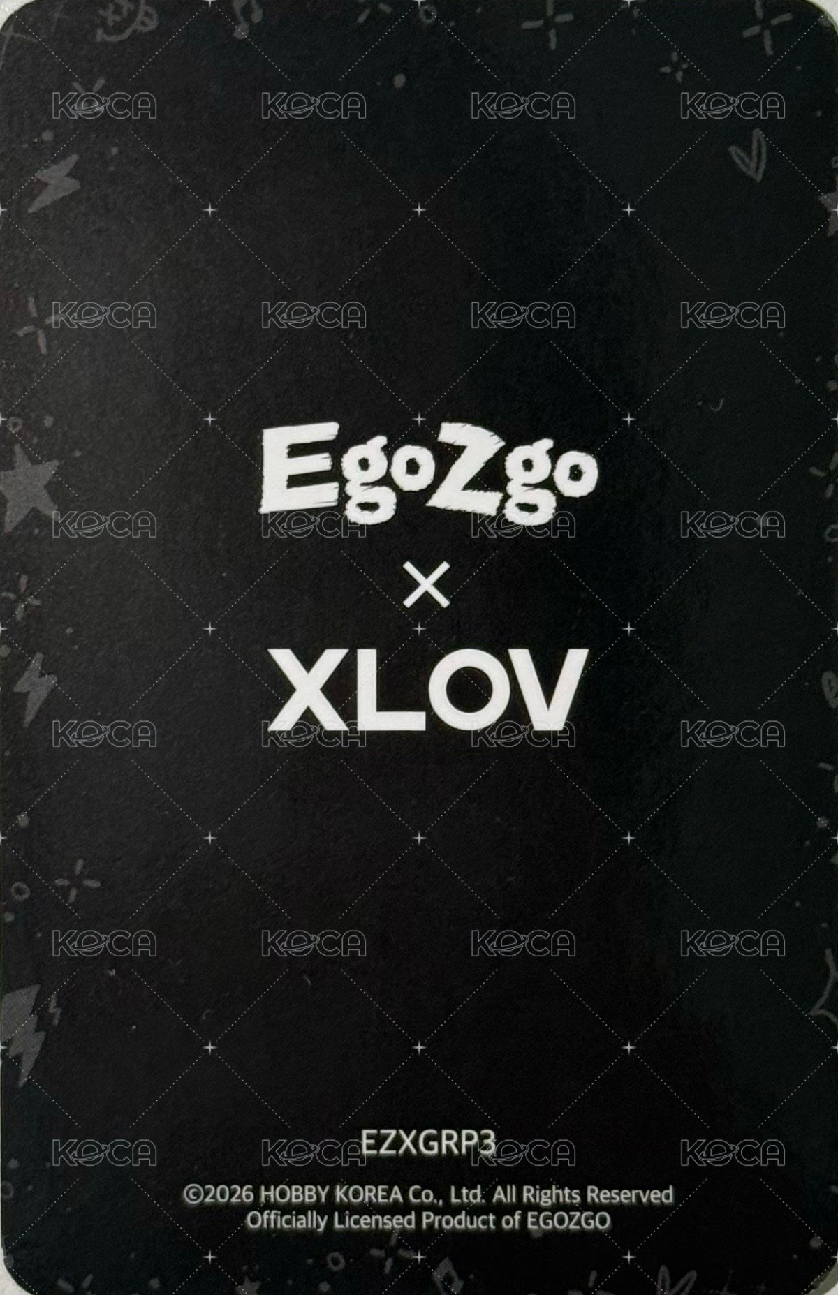 Egozgo MD 隨機卡  背面