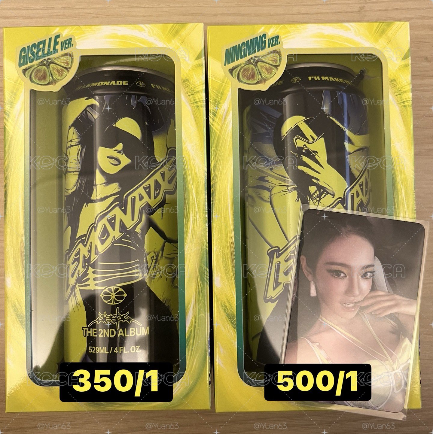 正規二 LEMONADE 易拉罐 Can 專 吉空專 寧全專