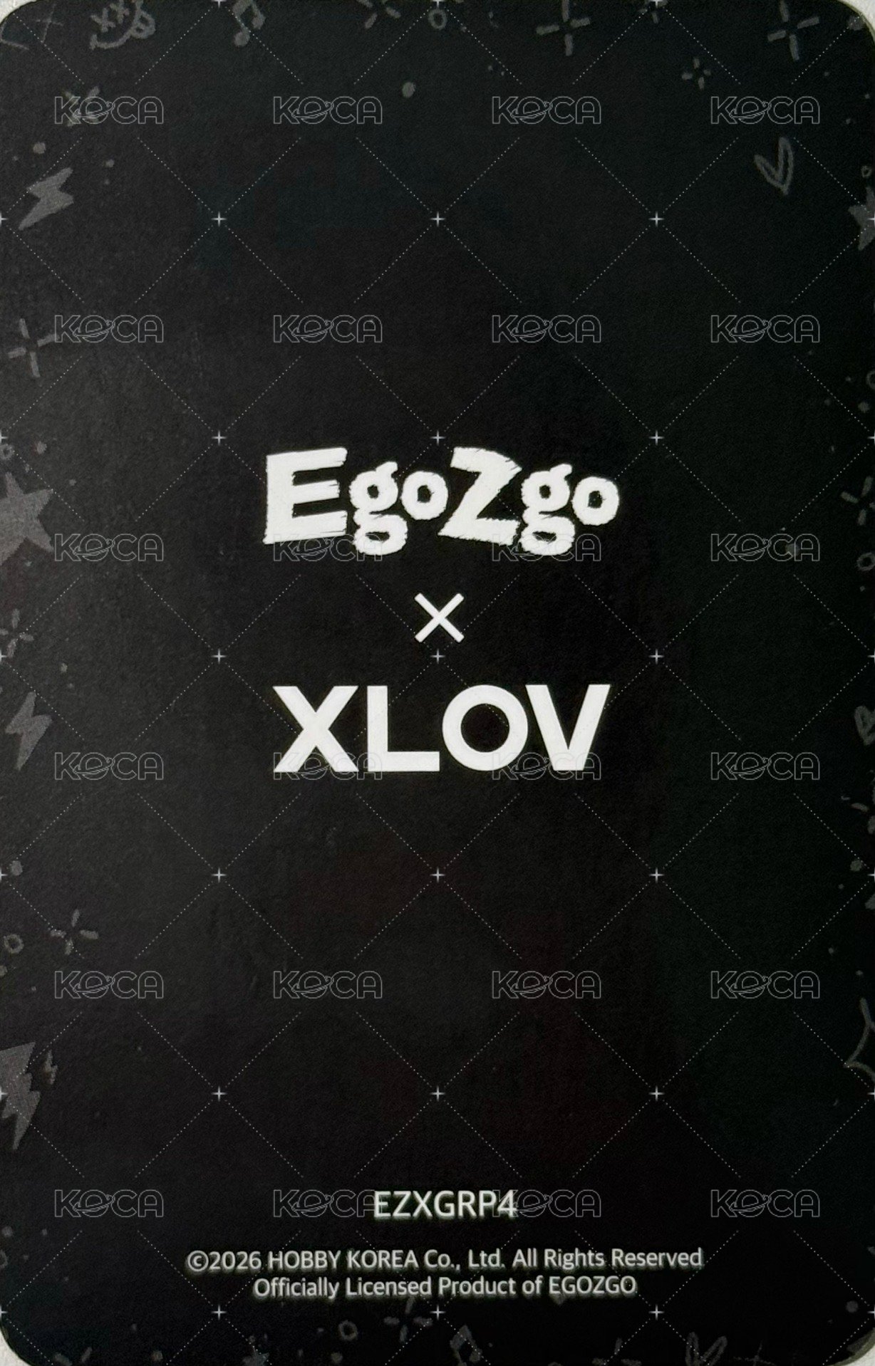 Egozgo MD 隨機卡  背面