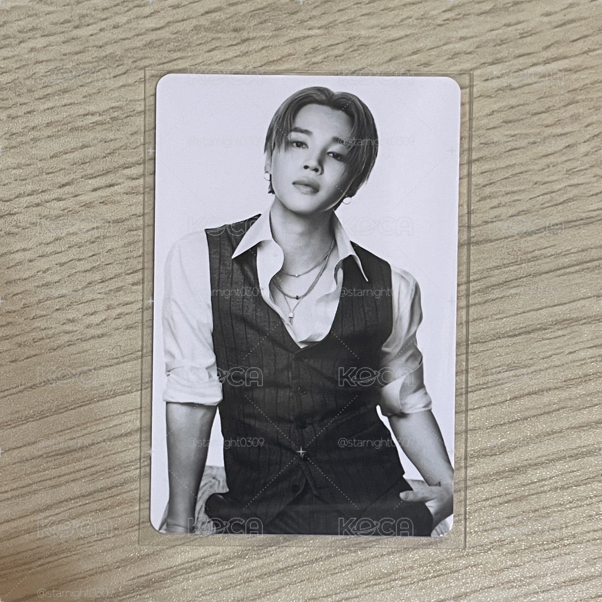 BTS 拉斯維加斯快閃店小卡 旻 Jimin