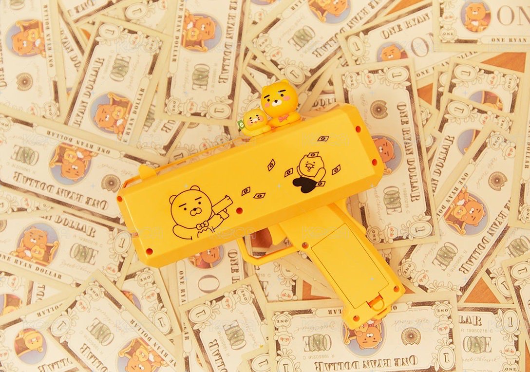 玩具紙鈔槍