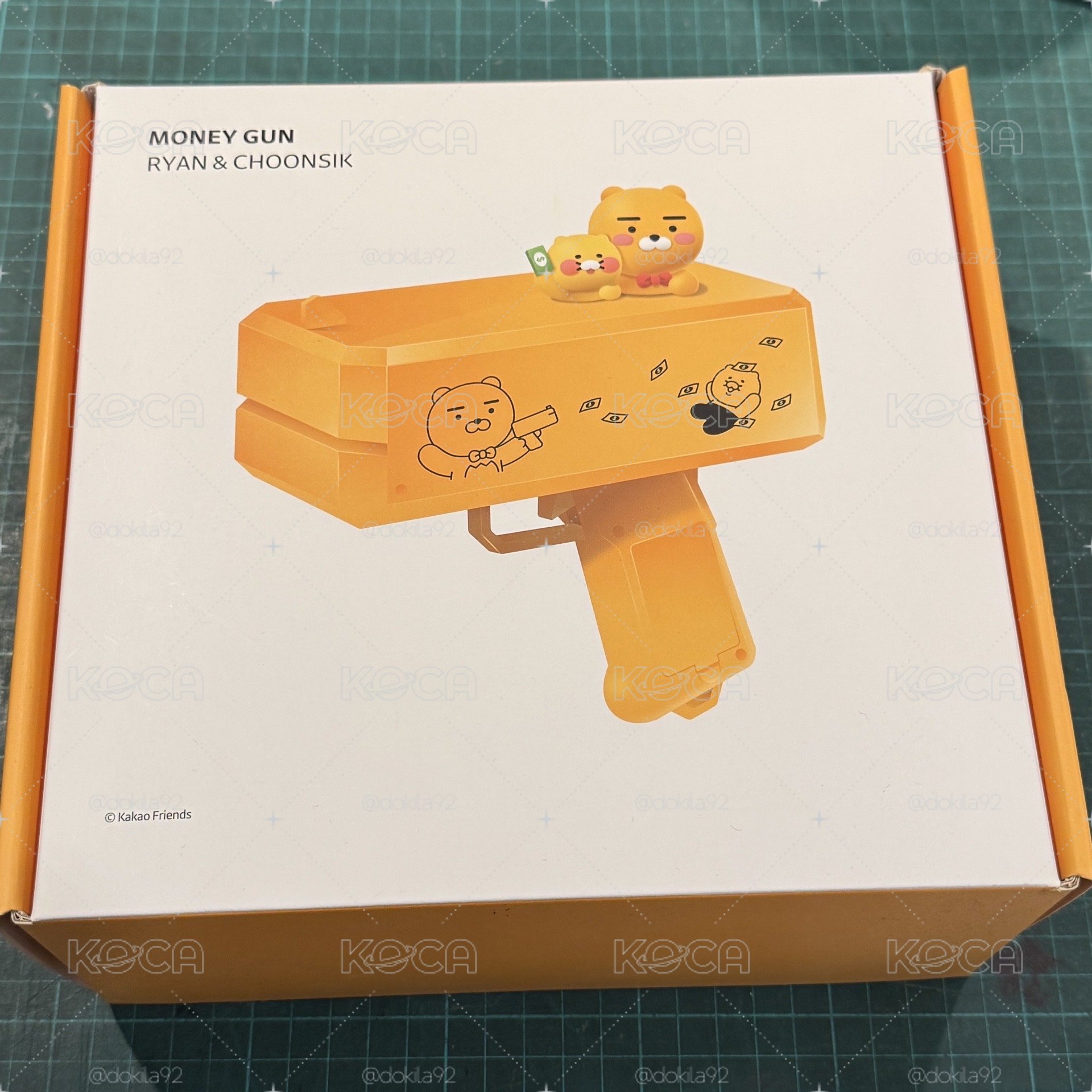 RYAN玩具紙鈔槍