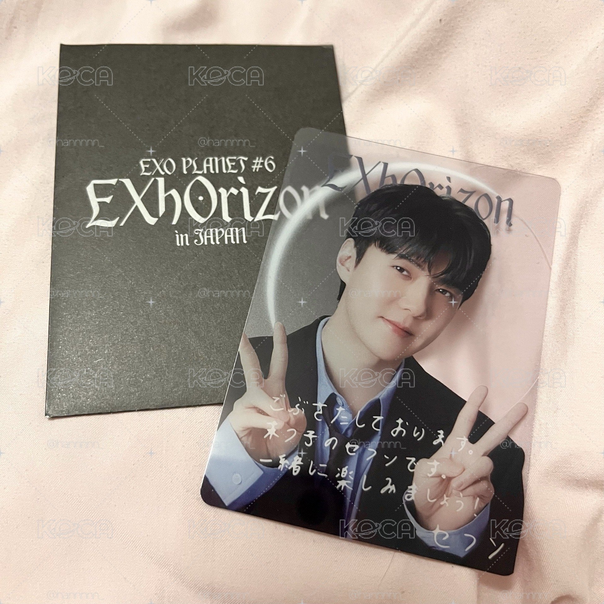 EXO 六巡 日巡週邊 SEHUN 世勳 透卡