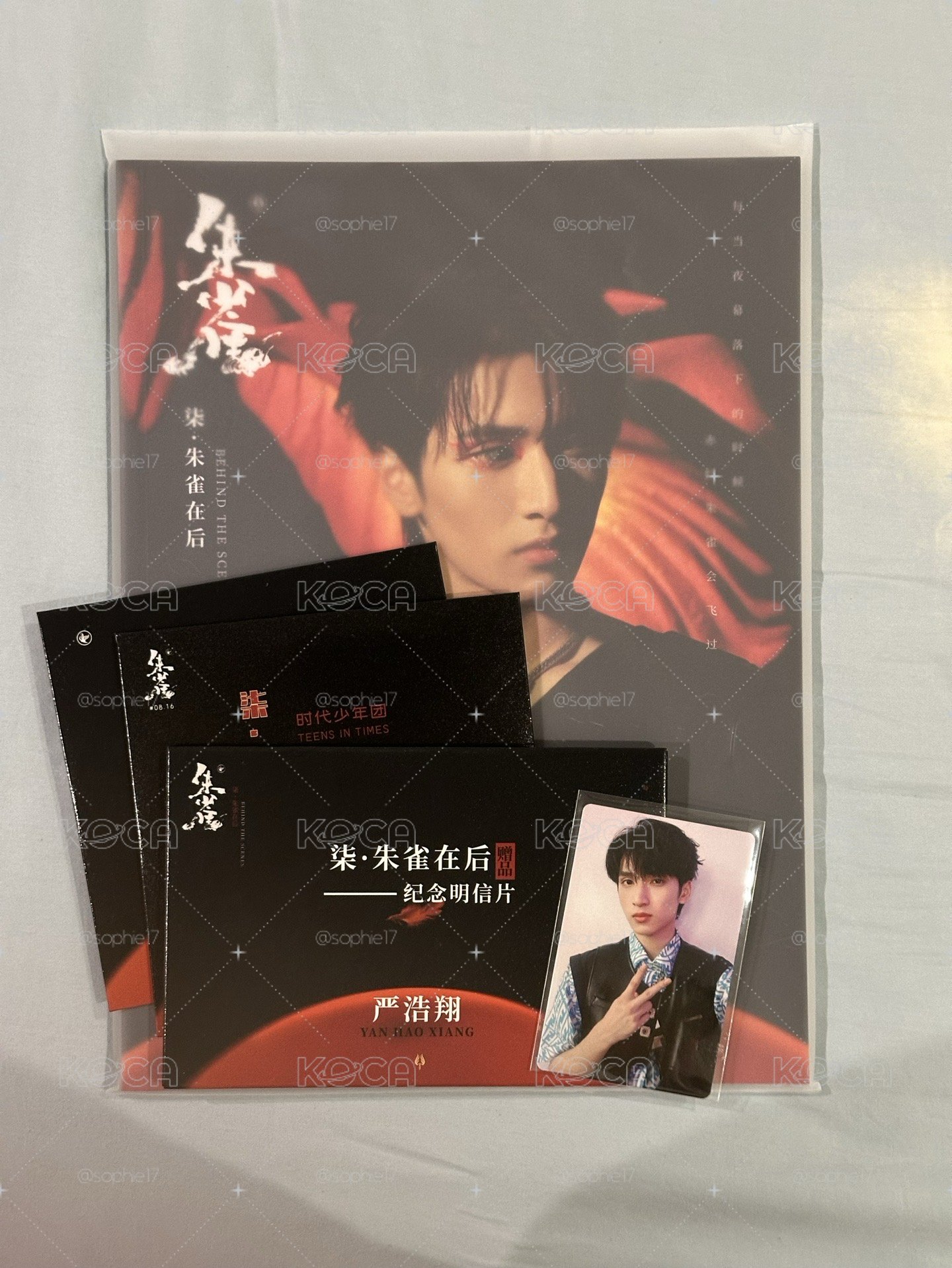 嚴浩翔 少年系列 朱雀 Vol.10 pb全套