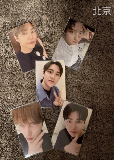 EXO Reverxe 北京 五寶🫶🏻簽售卡