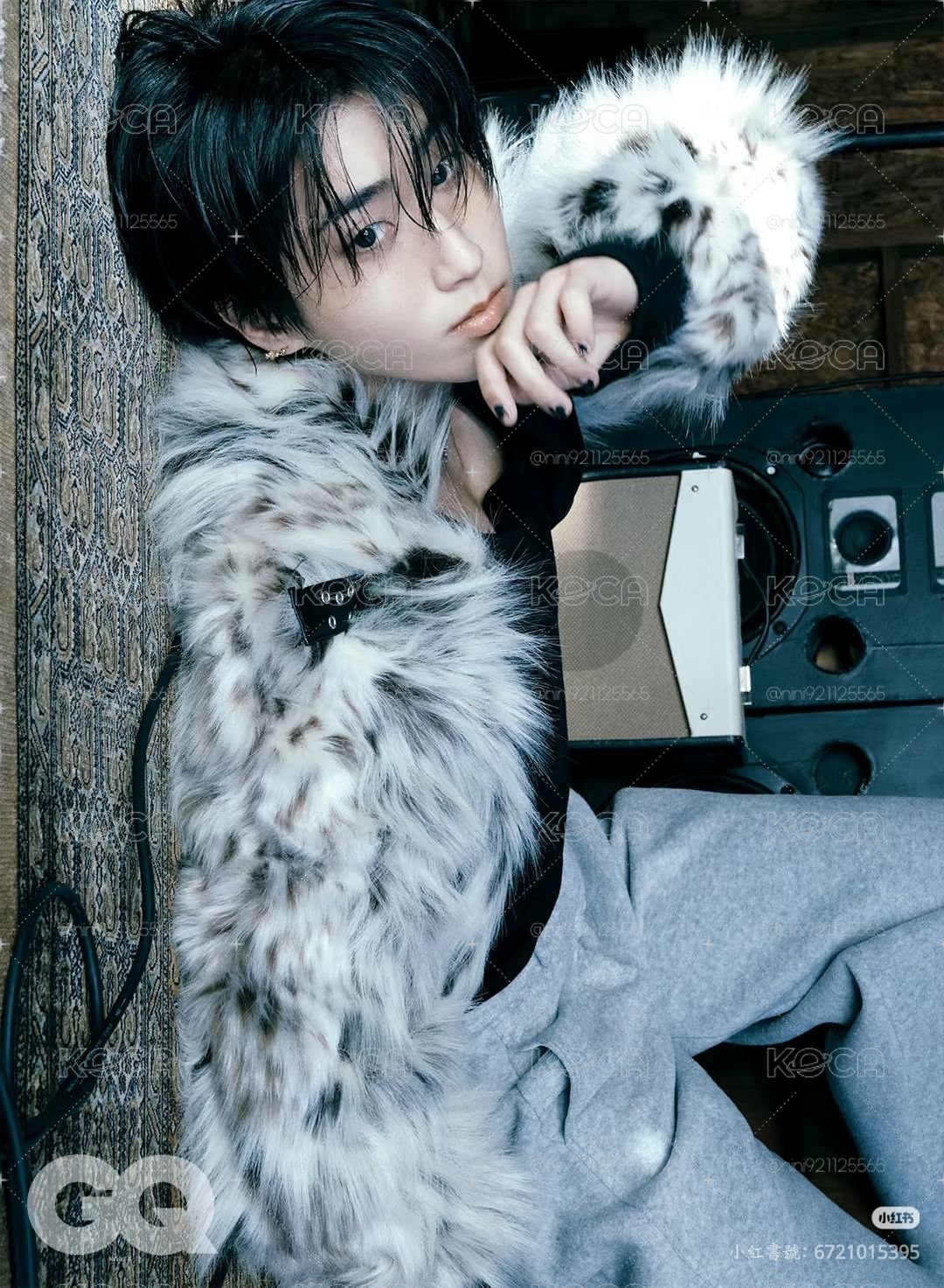 Nylon大損雜誌（圖一）+GQ切頁（圖二到四示意）