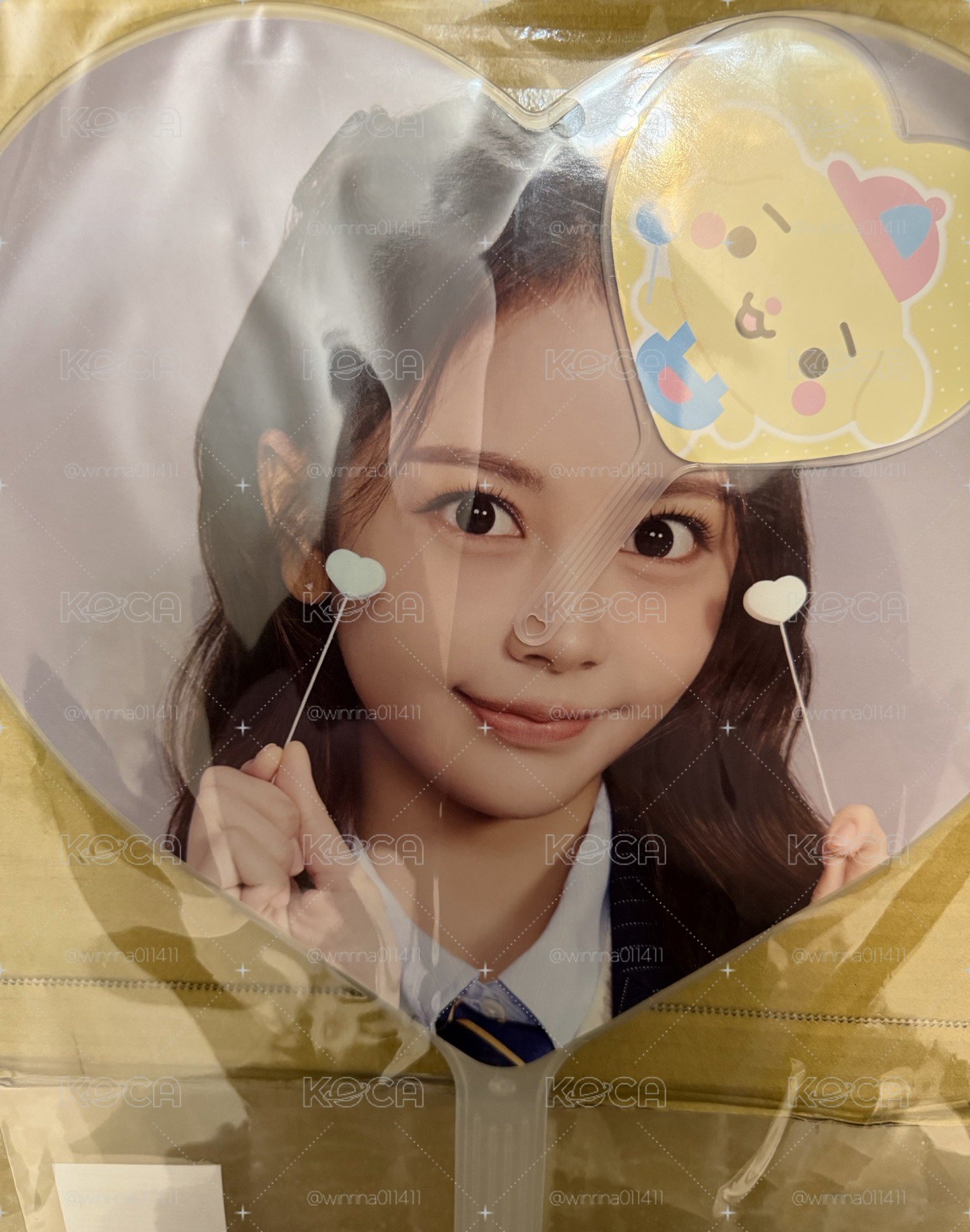 Hearts2Hearts  Carmen 扇子 全新未拆