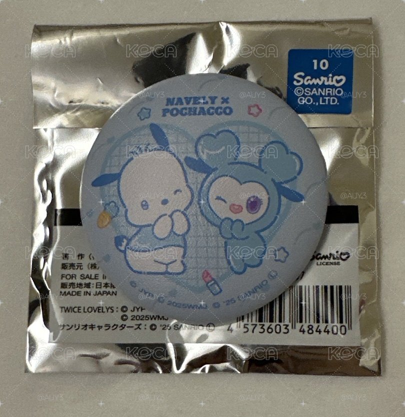 三麗鷗聯名徽章 娜璉
