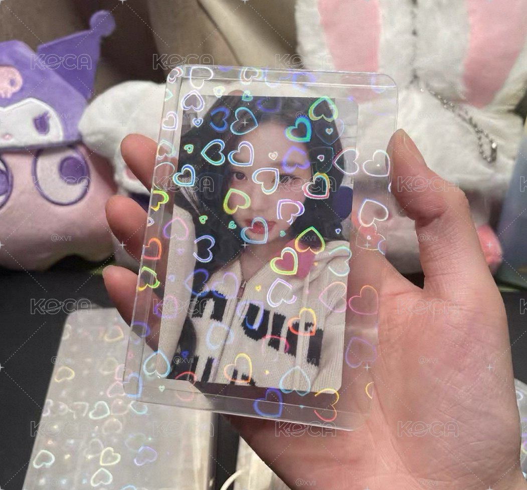 愛心鍍膜硬卡套
