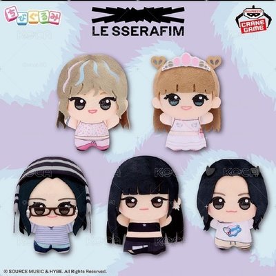 現貨速出 lesserafim BANDAI CRAZY 努努 