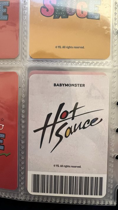 HOT SAUCE  滿額卡 。Asa