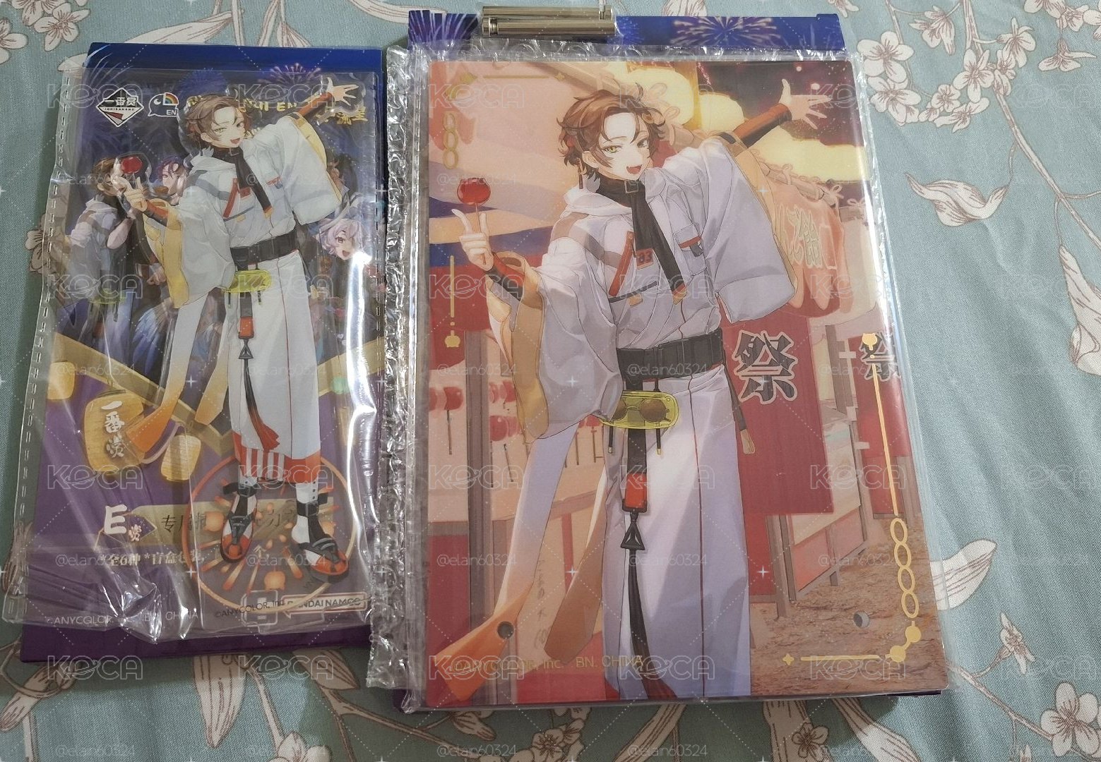 夏日流星一番賞 立牌+壓克力板不拆