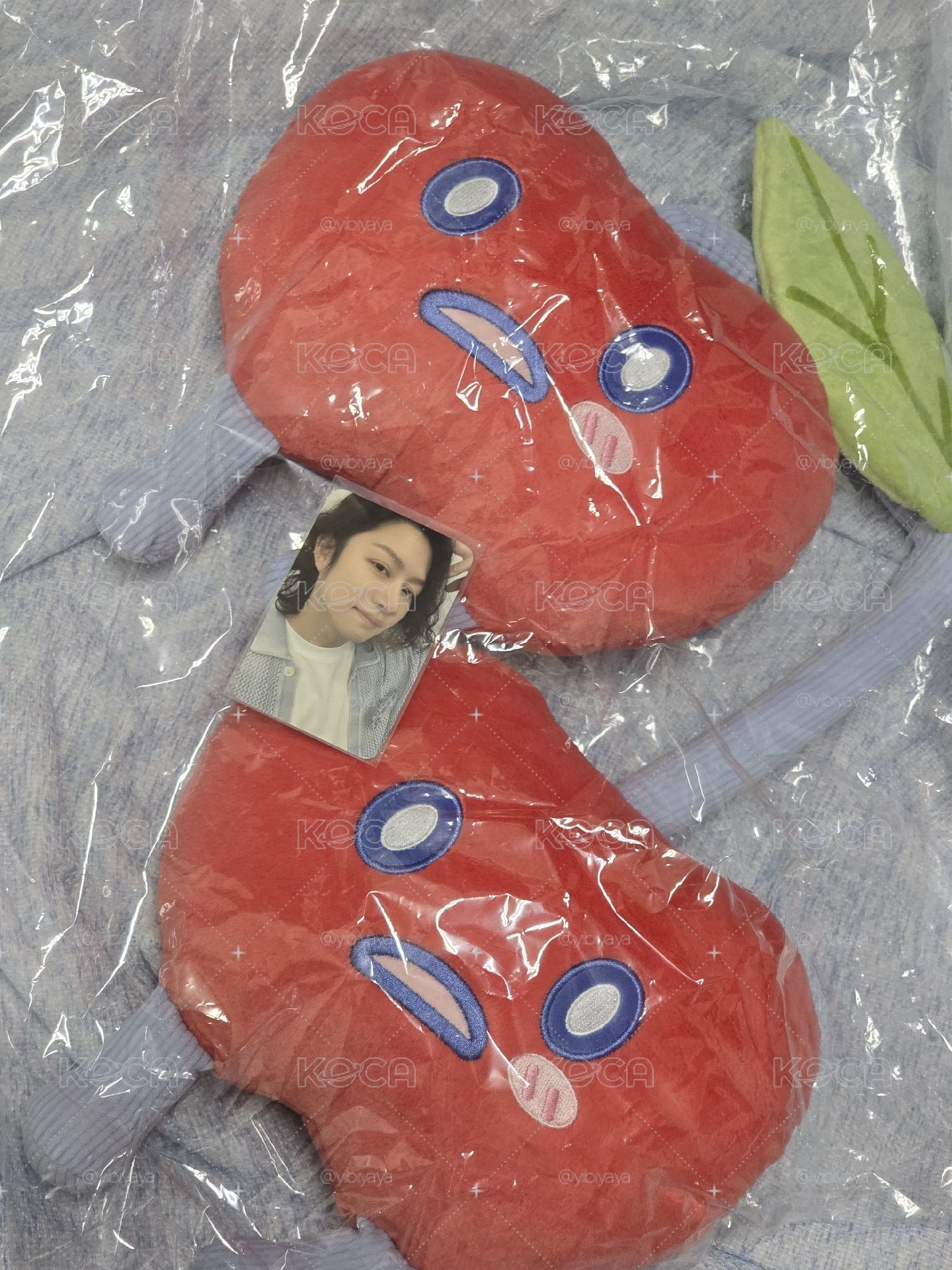SJMARKET 希澈 櫻桃抱枕 含卡