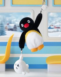 PINGU 企鵝家族 MINI MEME系列毛絨盲盒 吊娃 困困鵝