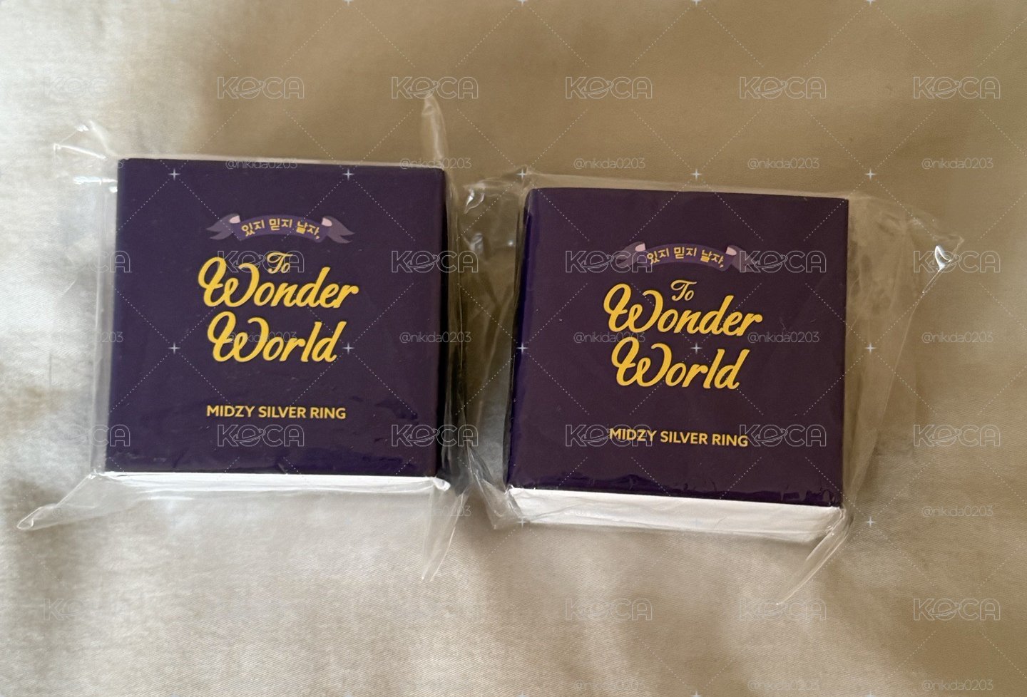 ITZY MIDZY SILVER RING - To Wonder World