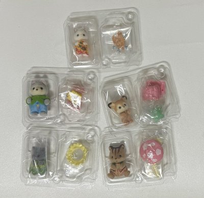 森林家族盲盒、午睡組