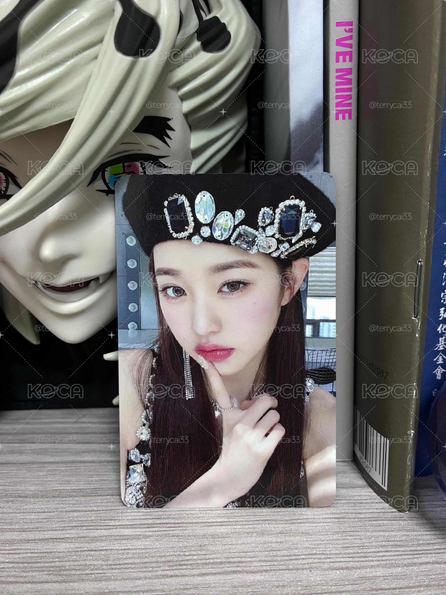 Wonyoung 貝雷帽員小卡