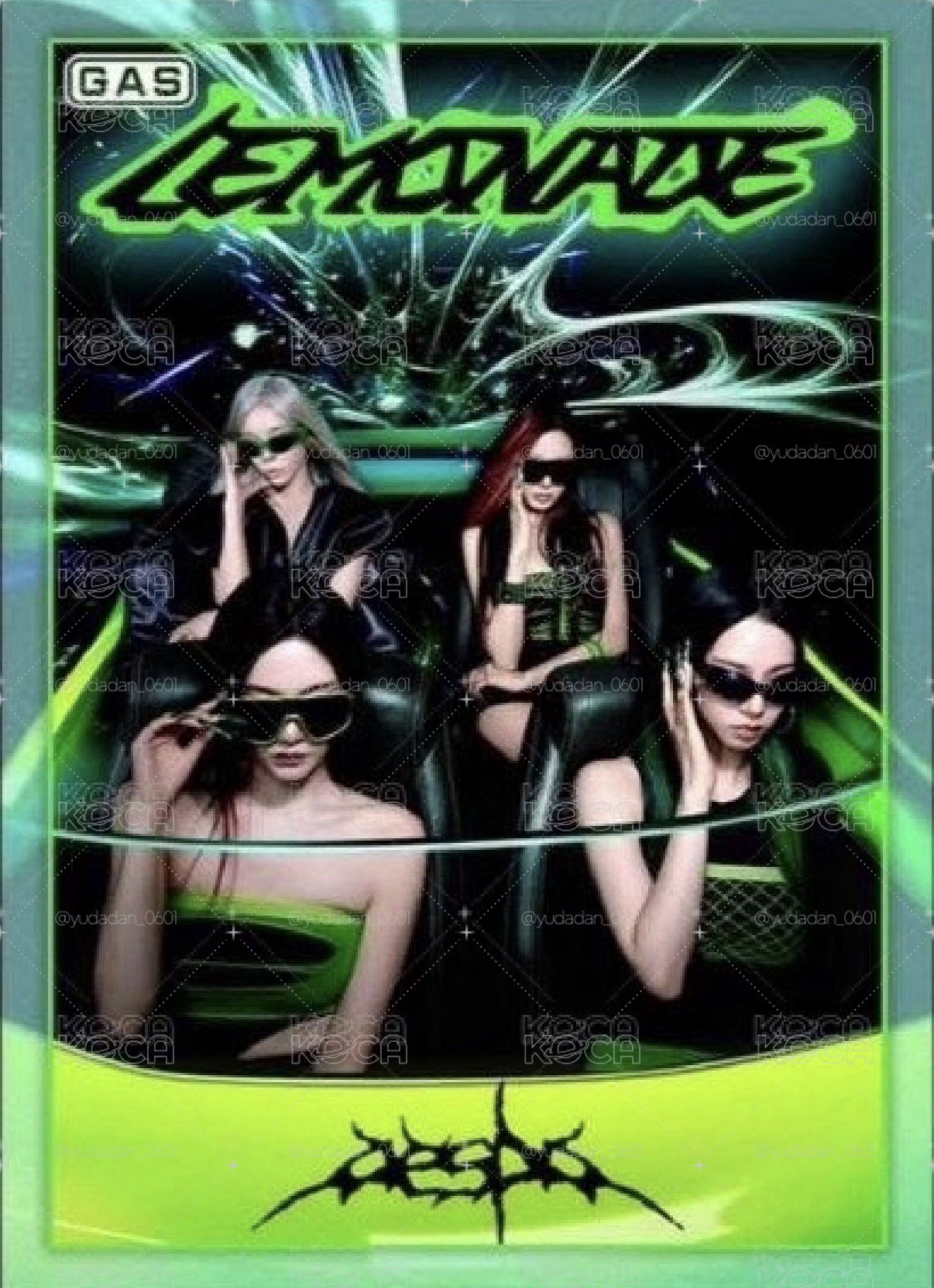 預購(LEMONADE) aespa X GAS 